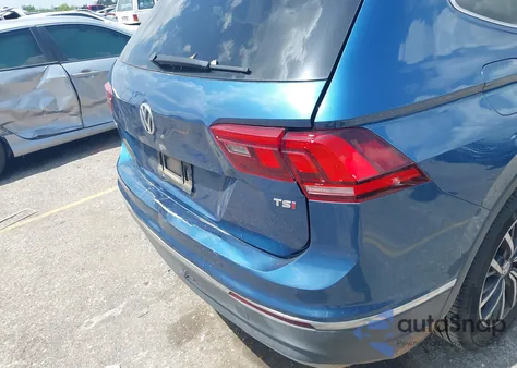 2018 Volkswagen Tiguan 2.0T Se/2.0T Sel из США, поврежденный, VIN 3VV3B7AX8JM188259